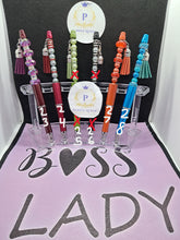 Load image into Gallery viewer, Beaded Design Ink Pens