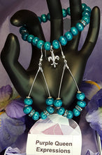 Load image into Gallery viewer, Unique One of a Kind Handmade Wooden Earrings & Bracelet Sets