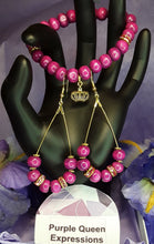 Load image into Gallery viewer, Unique One of a Kind Handmade Wooden Earrings & Bracelet Sets