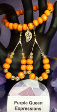 Load image into Gallery viewer, Unique One of a Kind Handmade Wooden Earrings & Bracelet Sets