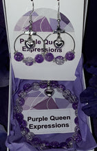 Load image into Gallery viewer, Unique Earring with/Adjustable Bracelet Gift Sets