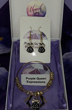 Load image into Gallery viewer, Unique Earring with/Adjustable Bracelet Gift Sets