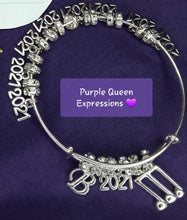 Load image into Gallery viewer, Unique Silver Adjustable Bangles