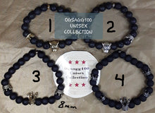 Load image into Gallery viewer, Custom Unisex Semi-Precious Stone Bracelets